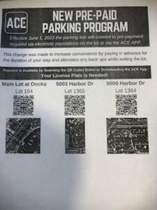 Ace New Prepaid Parking Program