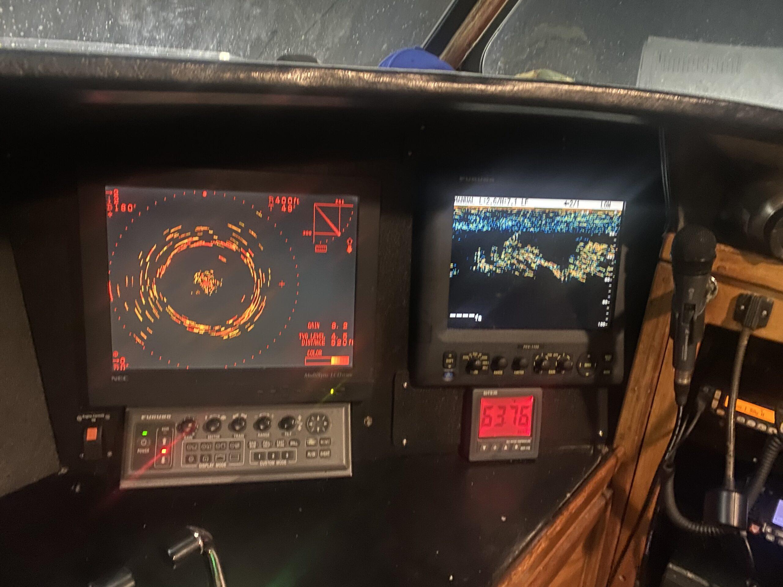 Sportfishing boat Navigation