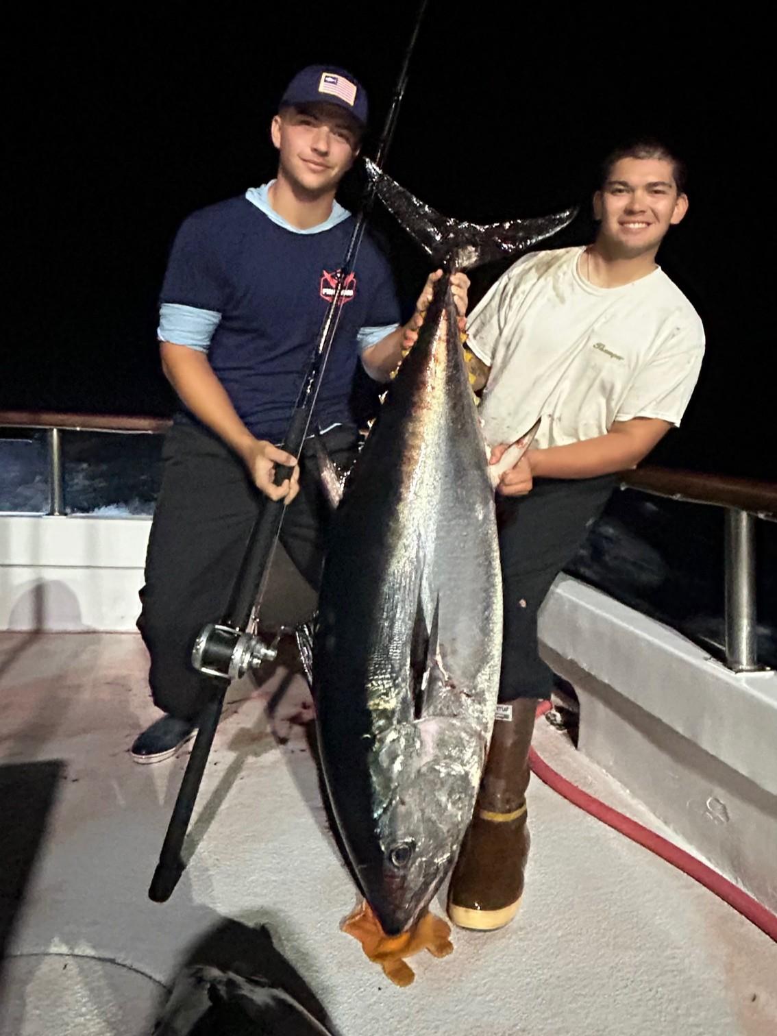 Nighttime Bluefin Fishing Nighttime Bluefin Fishing