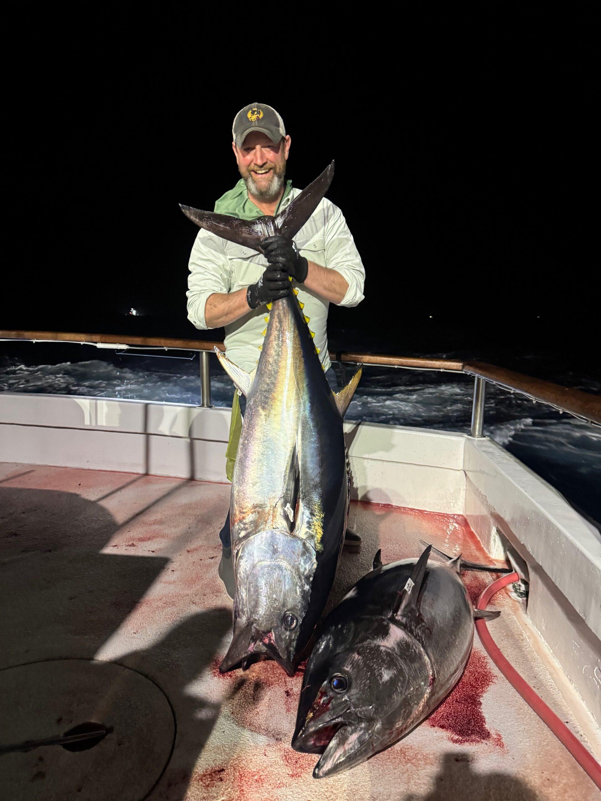 Nighttime Bluefin Fishing Nighttime Bluefin Fishing