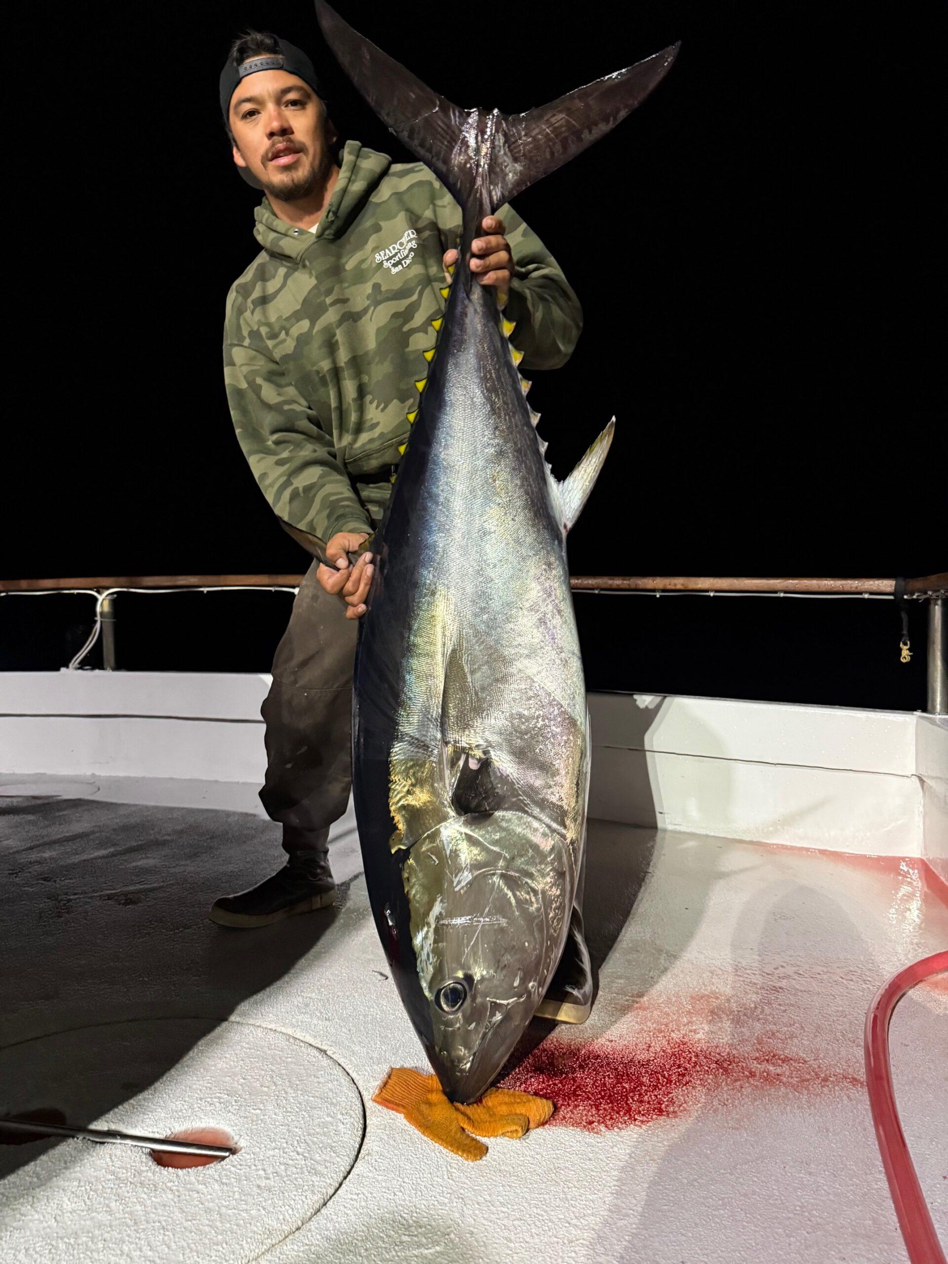 Rob with Bluefin Rob with Bluefin