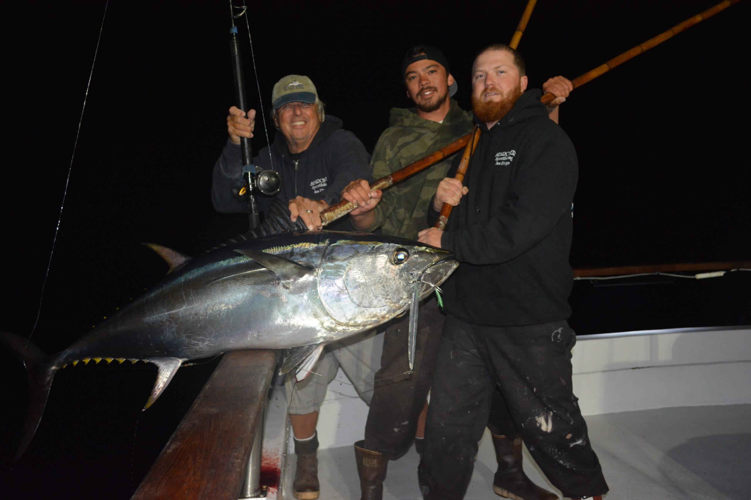Bluefin at the rail Bluefin at the rail