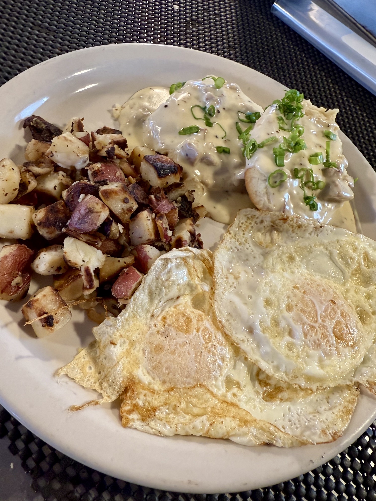 Biscuits and gravy
