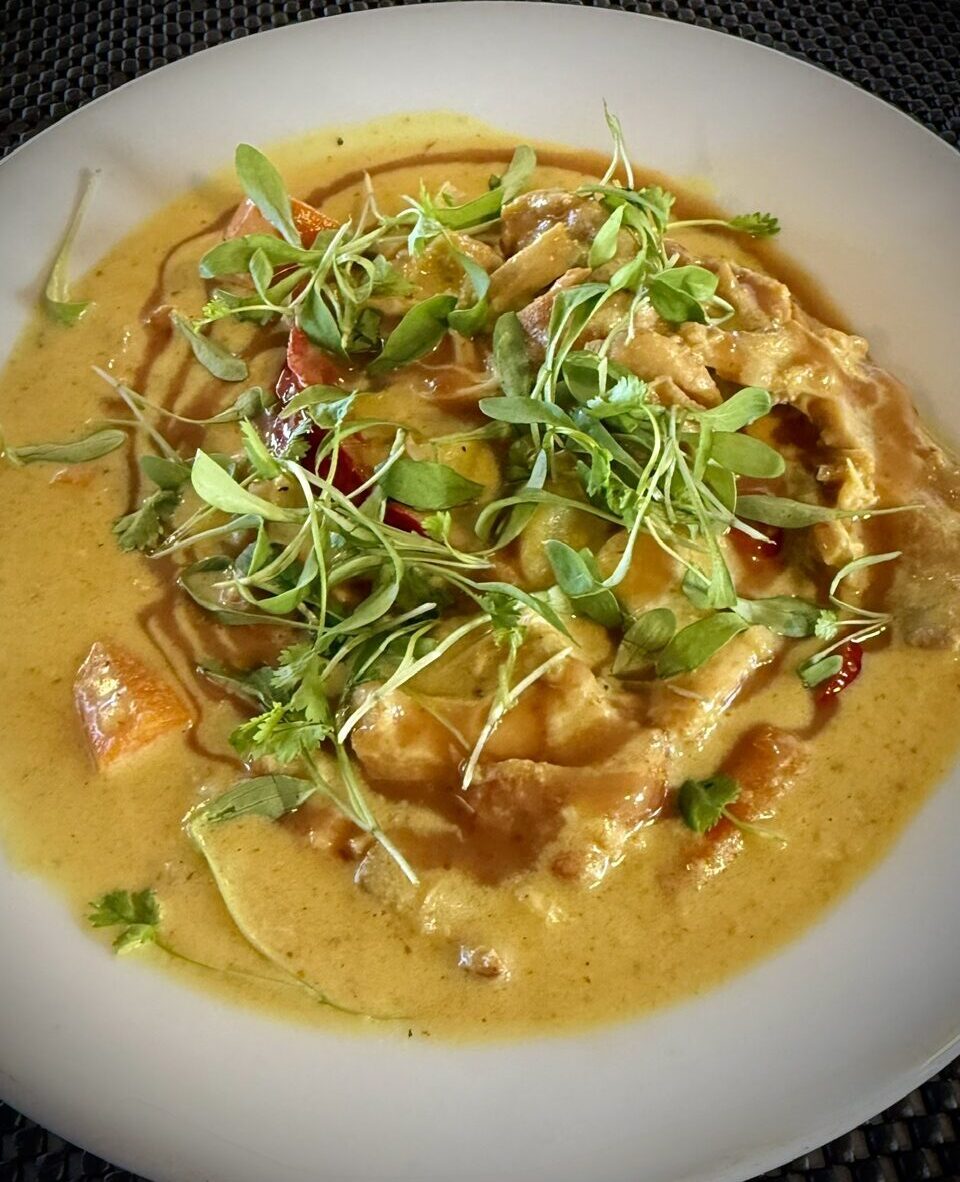 Chicken Curry Over Rice