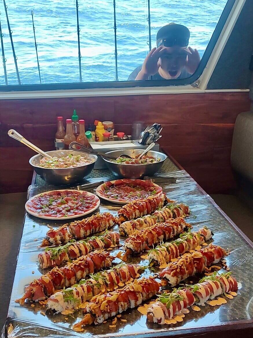 Sushi Rolls, Poke and Ceviche