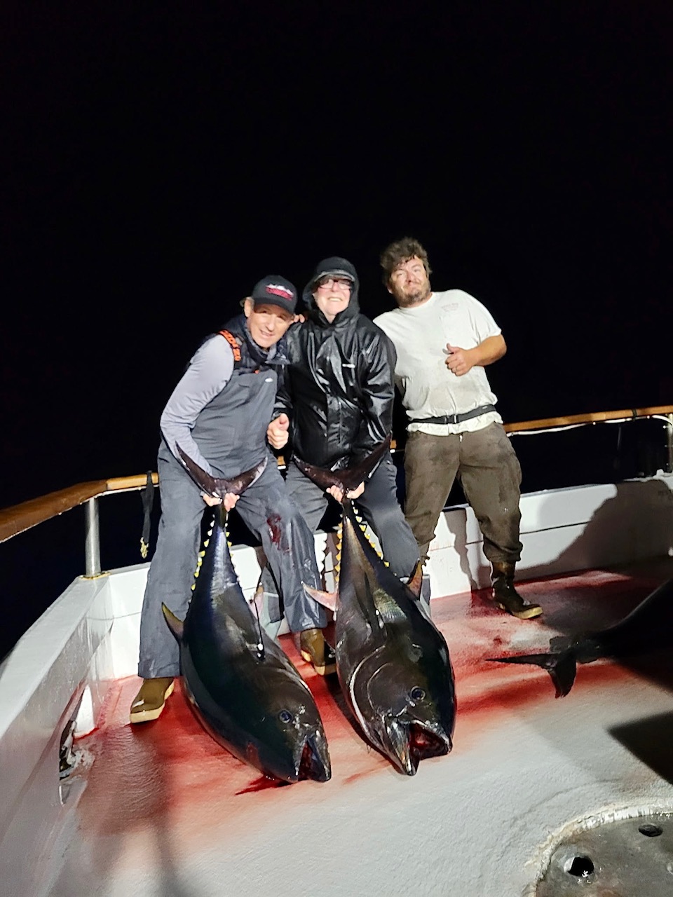 Two Bluefin Tuna Night Fishing