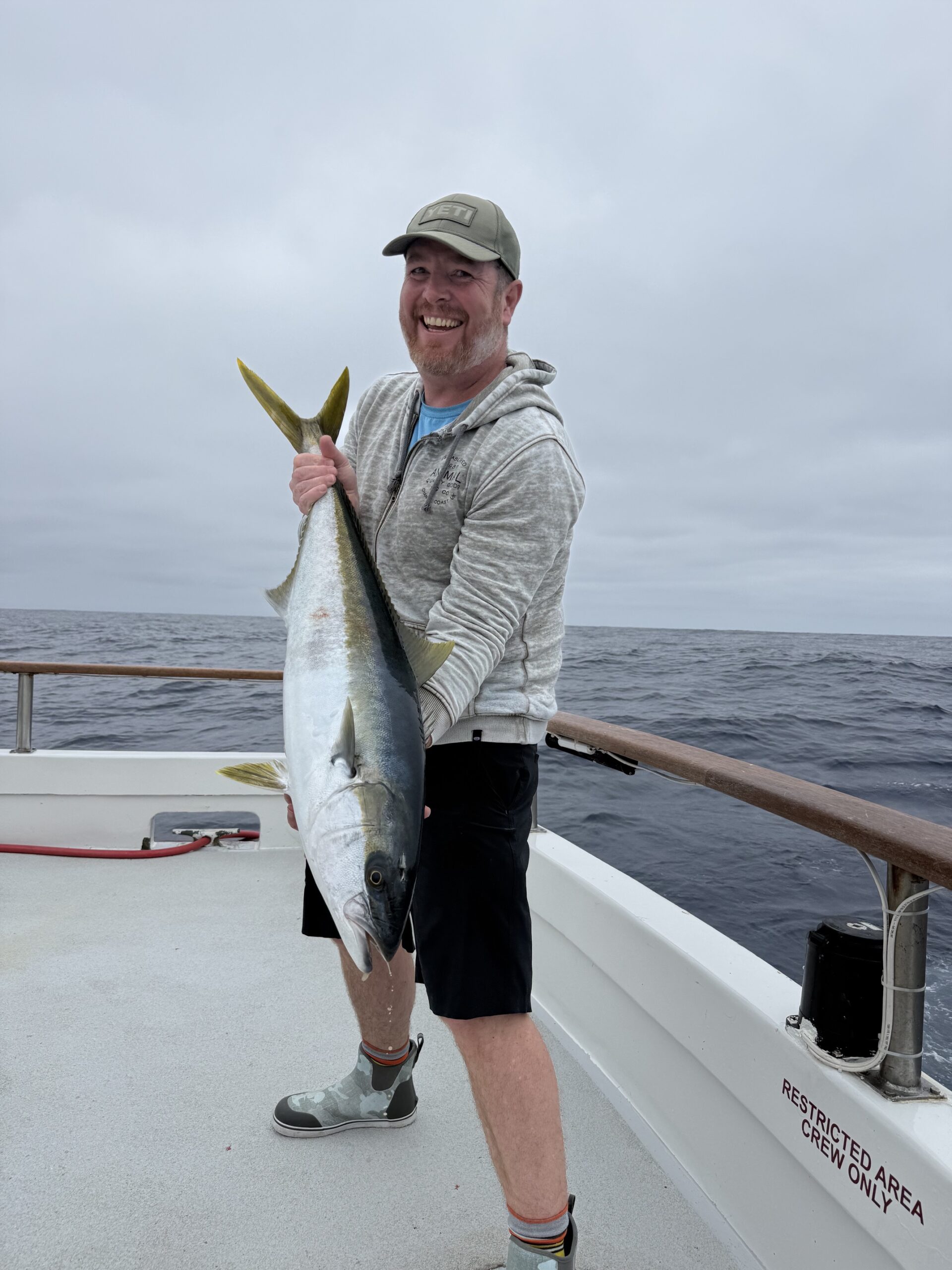 Angler Yellowtail Catch