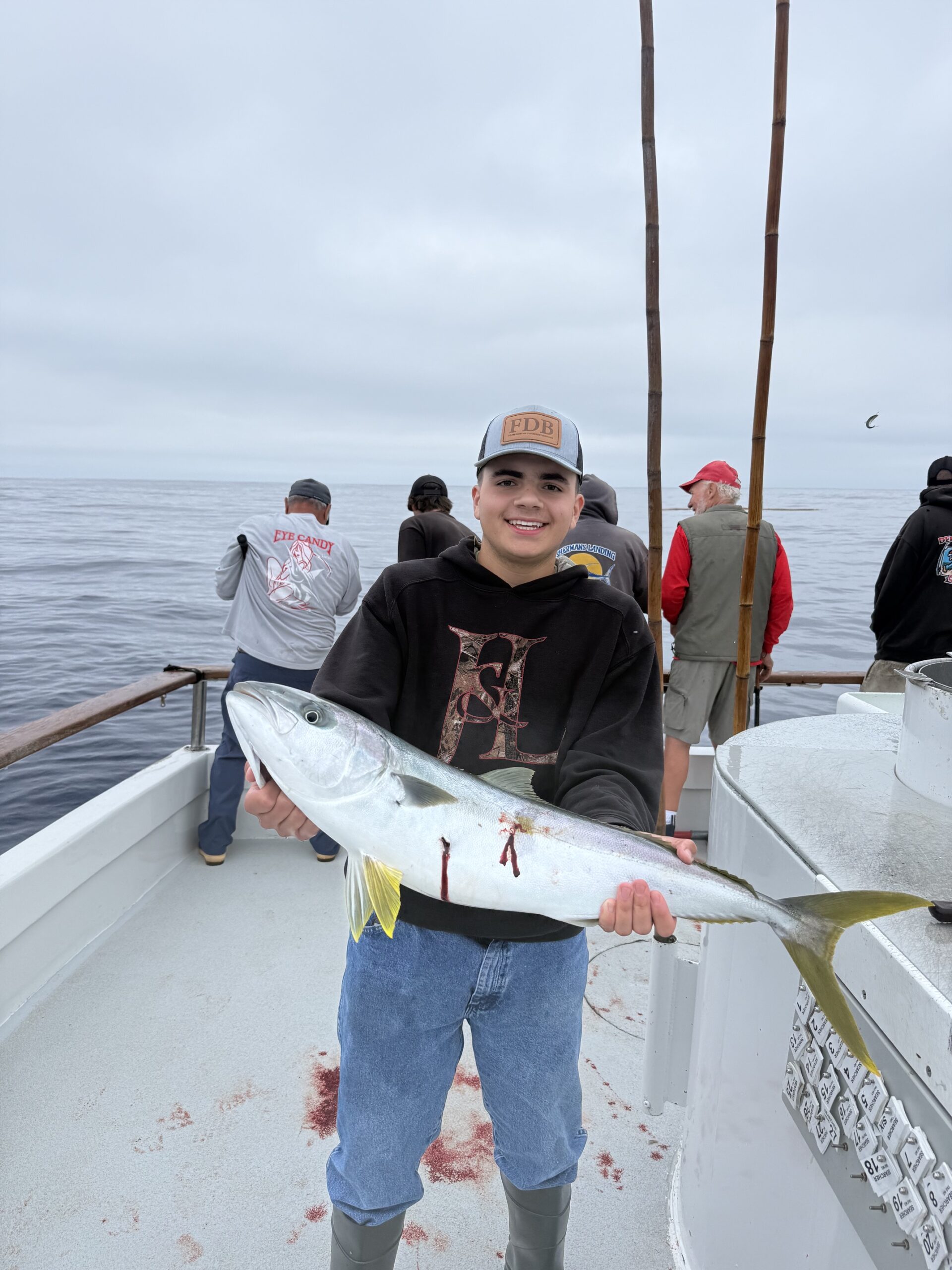 Angler Yellowtail Catch