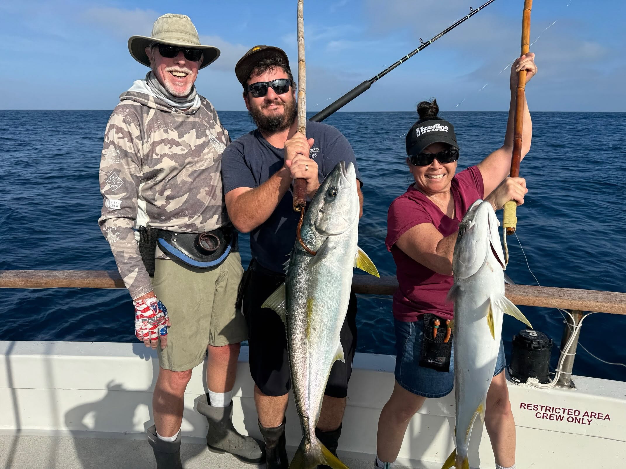 Captain Mike and Wendy Yellowtail