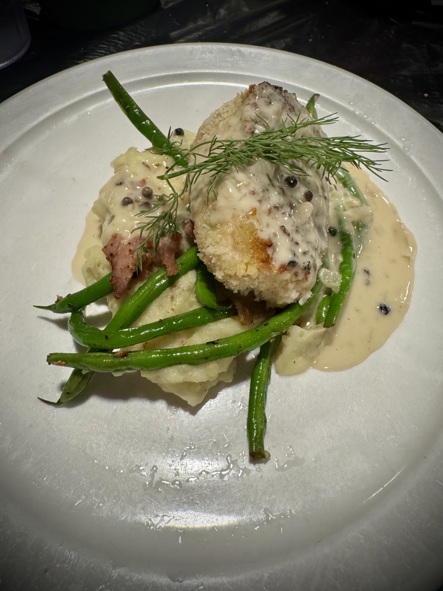Macadamia Crusted Yellow