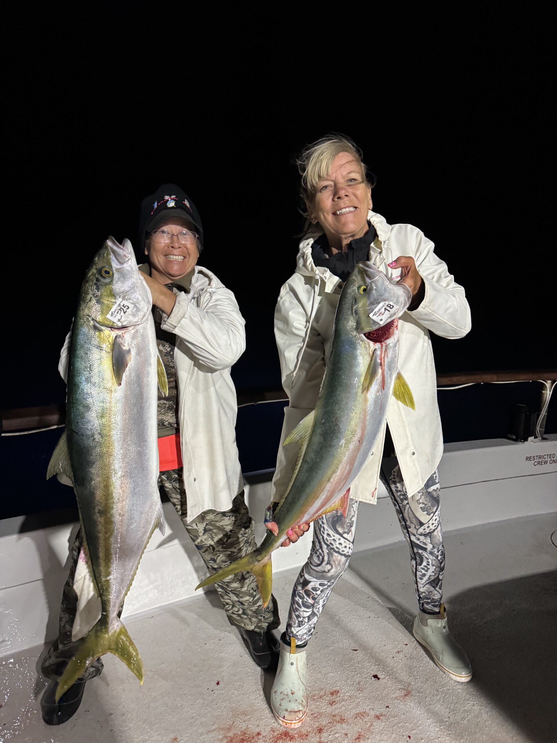 2026 Lady Angler Yellowtail Fishing Wendy and Lori