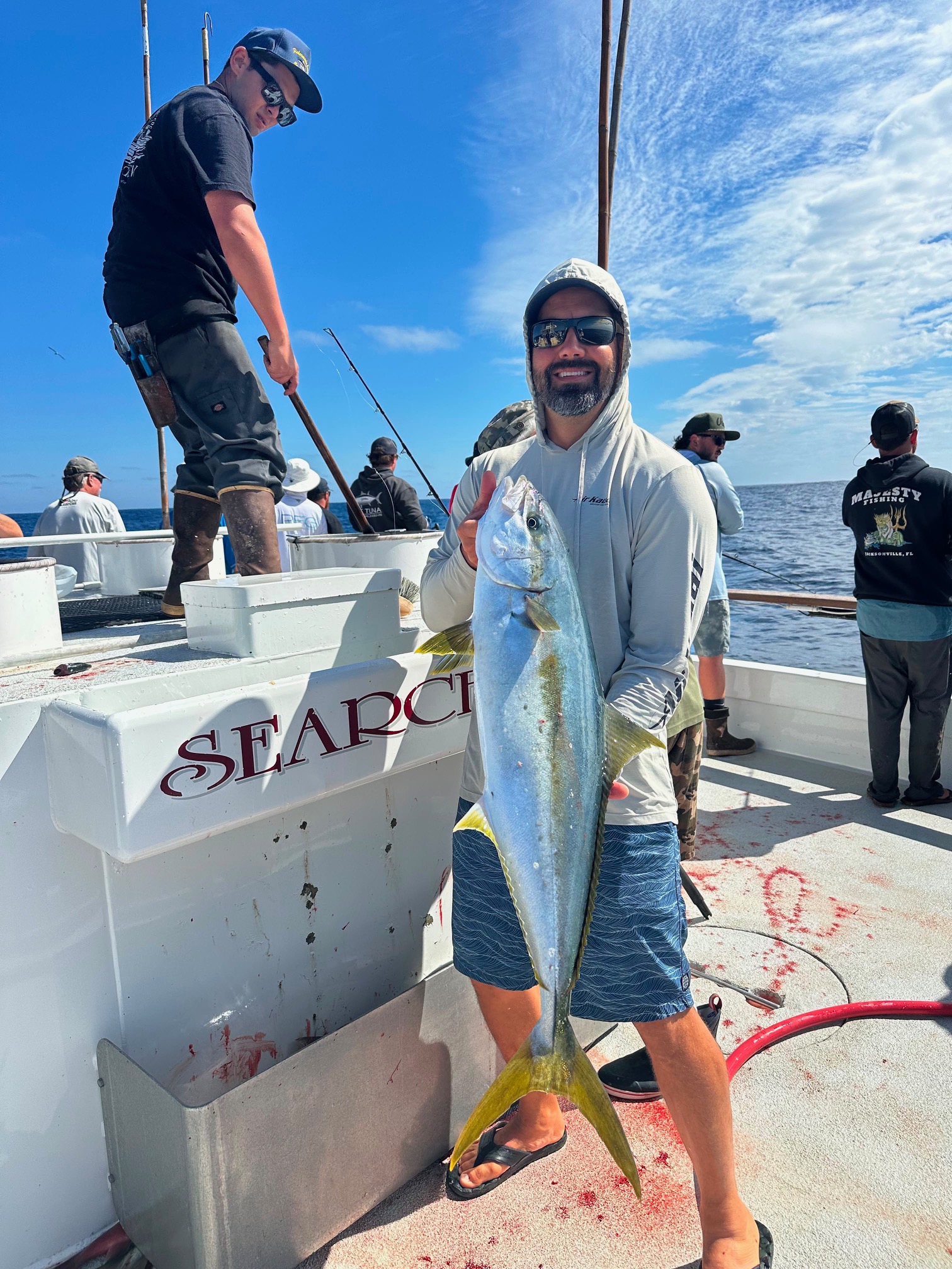 Searcher Labor Day Weekend 2026 Yellowtail Fishing Daytime